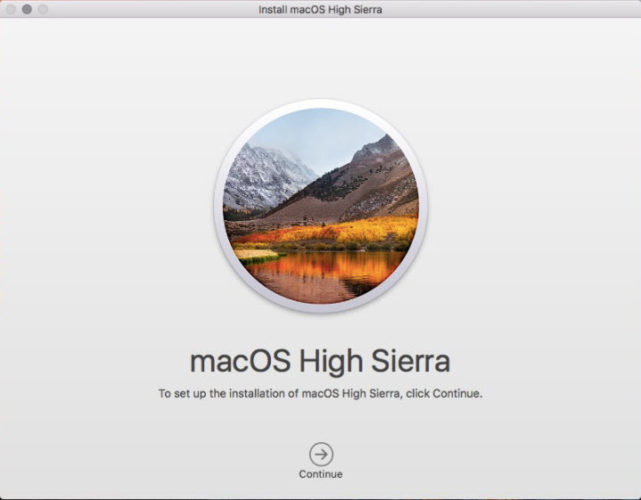 download high sierra operating system